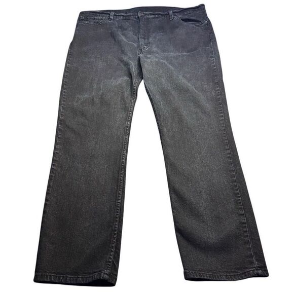 Levi’s 511 Black Straight Leg Jeans Men’s 42x30 Modern Slim Fit Comfort - Picture 1 of 8